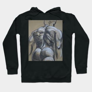 Man Nude Figure 4 Hoodie